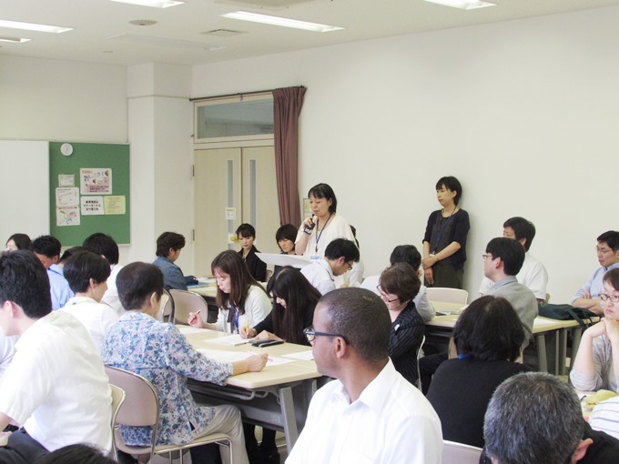 △各グループの提案発表の様子