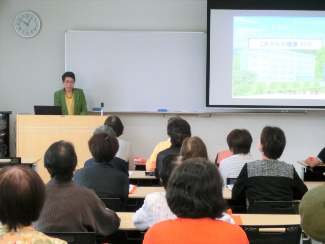 △近田学長によるミニ講話