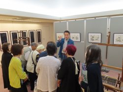 △絣美術館を見学