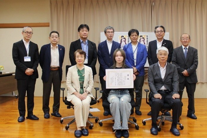 △表彰式の様子