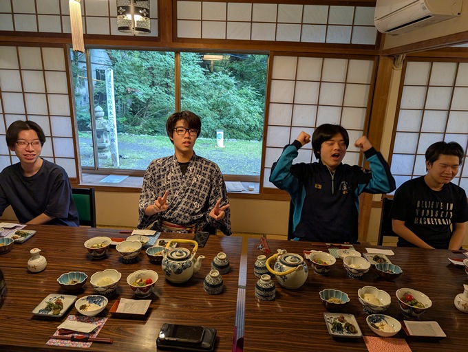 ▲朝食も精進料理