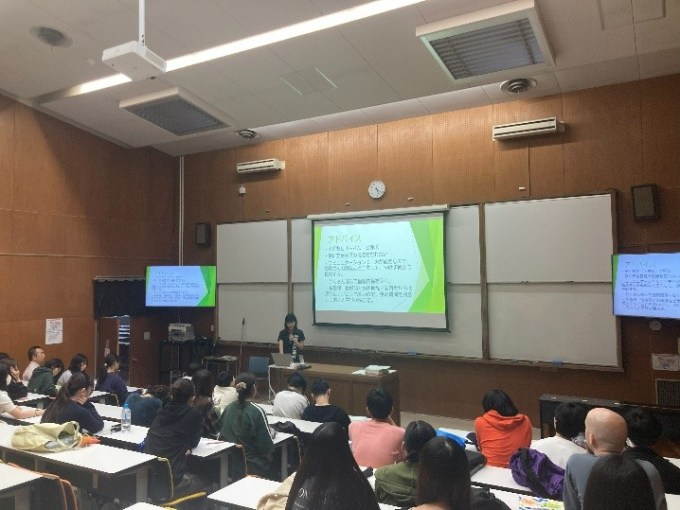 振り返り発表会の様子