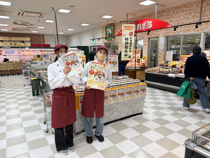 販売キャンペーンの様子（アプト店）