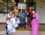 シグナス祭でグローカルセンターが「グローカルカフェ」を出店しました！