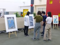 鳥取県立博物館主催 「学校＆地域でアート『コレクション宅配便』」を開催しました