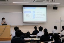 日野高等学校のみなさんが見学に来られました！