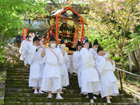 三徳山御幸行列に参加しました！