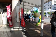 「学生広報フェロー」が倉吉駅で活動を行いました！