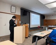 専攻科食物栄養専攻の学生が日本登山医学会で研究発表を行いました
