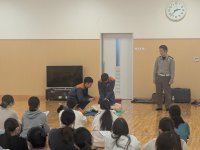 鳥取看護大学×鳥取短期大学　初のコラボ授業を実施 ―普通救命講習Ⅰ×災害看護論×ヒトの科学―