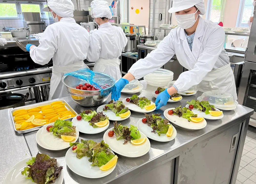 給食管理実習Ⅰ・Ⅱ